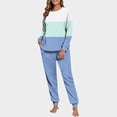 thumbnail image 1 of Vetsdori Long Sleeve Pajamas Sets for Women PJS Pockets Nightwear Fleece 2 Pieces,Thick Thermal Warm Womens Pajamas Homewear, 1 of 7