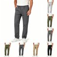 thumbnail image 1 of Vetsdori Men's Cargo Pants Lightweight Elastic Waist Pockets Sport Work Stylish Travel Pantalones Trousers for Men, 1 of 6