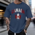 thumbnail image 1 of Vetsdori Men's Short Sleeve Crew Neck Graphic Print Shirt - Gym Sports Wear (Regular Fit), 1 of 5