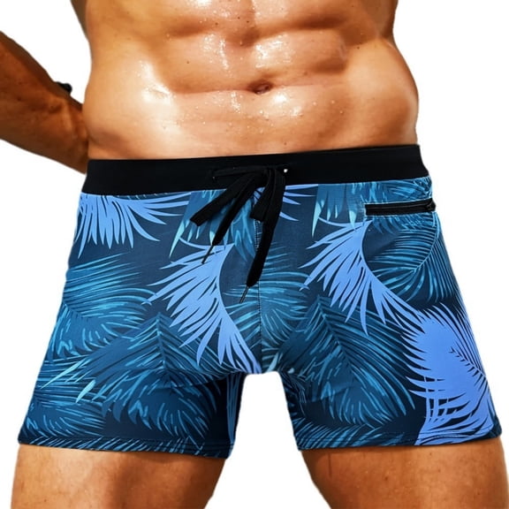 Vetsdori Mens Board Shorts Swim Trunks Dry Fit Summer Swimwear Elastic Waist Hawaiian Casual,Ropa Swim Shorts for Men Drawstring,L