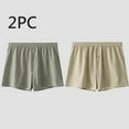 thumbnail image 1 of Vetsdori Mens Boxer Briefs Underwear Pack 2 Pieces Ropa Hombre Cotton Soft and Cozy Trunks Carsonsillos Shorts Casual Underwear for Men, 1 of 5