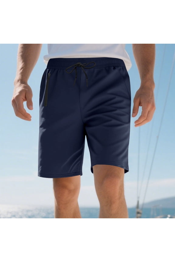 Mens Cargo Shorts Athletic Pockets Short Pants Summer Workout Relaxed Fit Casual,Work Shorts for Men Elastic Waist