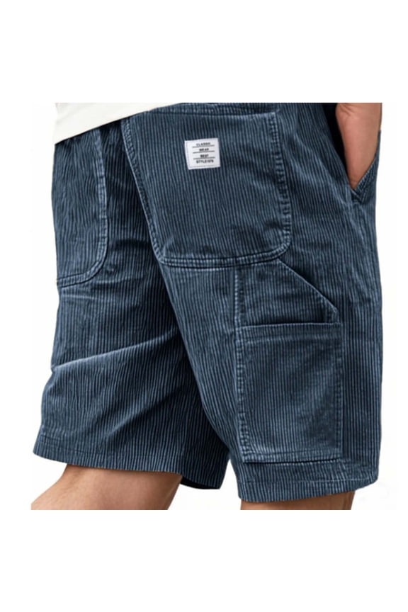 Mens Cargo Shorts Athletic Summer Short Pants Workout Pockets Casual Corduroy,Ropa Shorts for Men Relaxed Fit