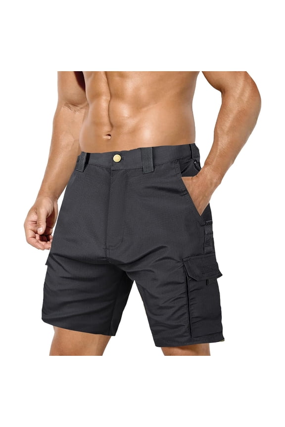 Mens Cargo Shorts Athletic Summer Short Pants Workout Pockets Relaxed Fit,drawstring Fashion Shorts for Men Style