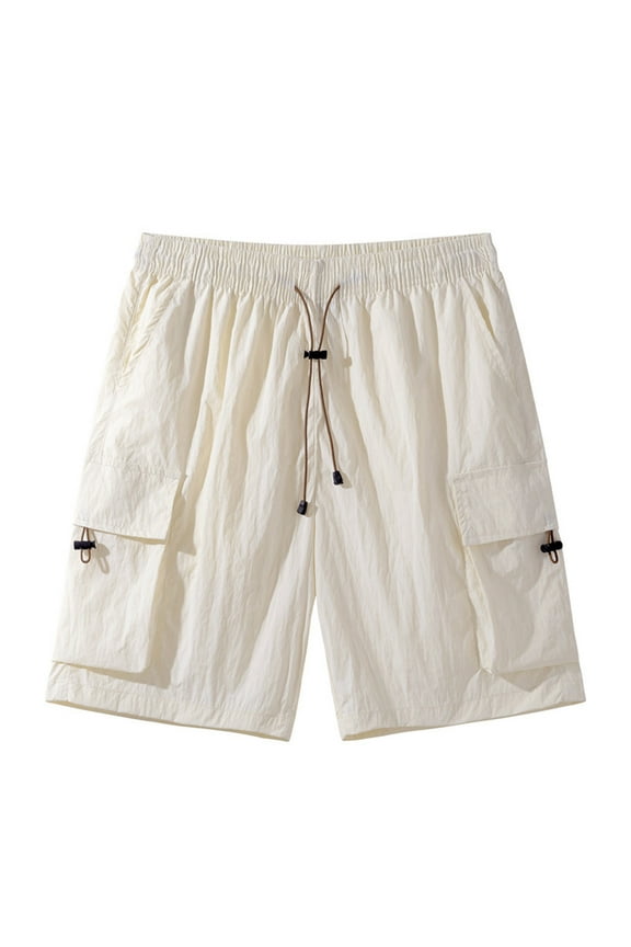 Mens Cargo Shorts Pockets Athletic Short Pants Workout Casual Summer Relaxed Fit,Outdoor Shorts for Men