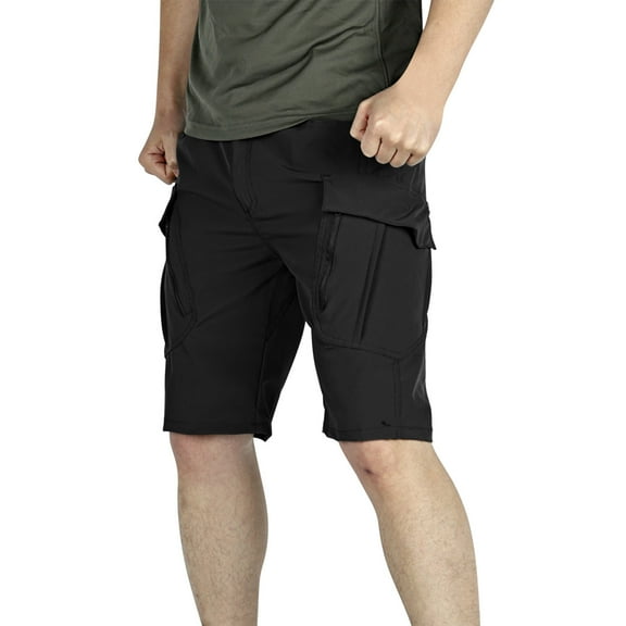 Vetsdori Mens Cargo Shorts Summer Relaxed Fit Short Pants Athletic Zipper Pockets,Workout Fashion Outdoor Shorts for Men