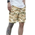 thumbnail image 1 of Vetsdori Elastic Waist Shorts for Men Workout Khaki Pull-On Cargo Relaxed Fit Summer Pockets,Casual Mens Shorts Athletic, 1 of 9