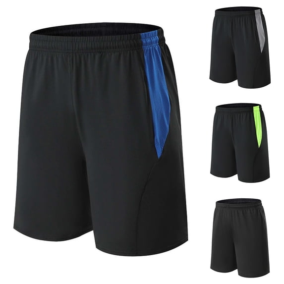 Vetsdori Mens Dry Fit Athletic Shorts Workout Running Short Pants Pockets,Lightweight Breathable Summer Hombre Shorts for Men Elastic Waist,Size 30