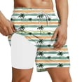 thumbnail image 1 of Vetsdori Mens Dry Fit Shorts Beach Summer Short Pants Pocket,Casual Breathable Swim Trunks Hombre Shorts for Men Elastic Waist,Size XXXL, 1 of 5