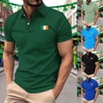 thumbnail image 1 of Vetsdori Mens Shirts Short Sleeve Polo Pullover Work Casual Mesh Quick Dry Summer Button up Gift for Men T-Shirts for Men Ropa Para Hombre, 1 of 6
