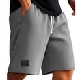 thumbnail image 1 of Vetsdori Mens Workout Waffle Athletic Shorts Elastic Waist Breathable Short Pants Running Pocket Running, 1 of 4