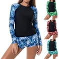 thumbnail image 1 of Vetsdori Swimsuits for Women Modest 2 Piece Bathing Suits Tankini Summer,Floral Print Tops and Bottoms Ladies Swimwear Trajes De Bano Mujer, 1 of 9