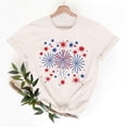 thumbnail image 1 of Vetsdori USA Years Anniversary T Shirts for Women Casual Graphic Pullover Summer Patriotic Independence Day Fourth of July,Fashion Crew Neck Womens Blouses Short Sleeve, 1 of 7