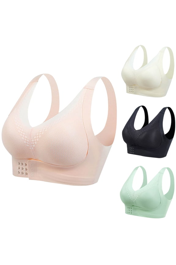 Womens Breastfeeding Nursing Bras Plus Size Bralette Maternity Bra Wireless Soft Cozy Pumping Bras for Women Lightweight