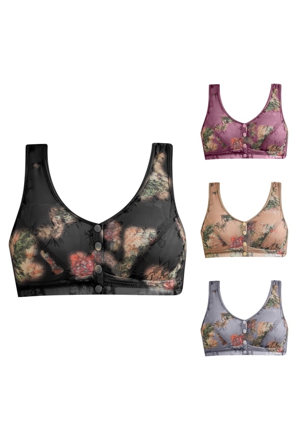 Womens Breastfeeding Nursing Bras Plus Size Pumping Maternity Bra Soft Cozy Wireless Breathable Bralette Bra for Women