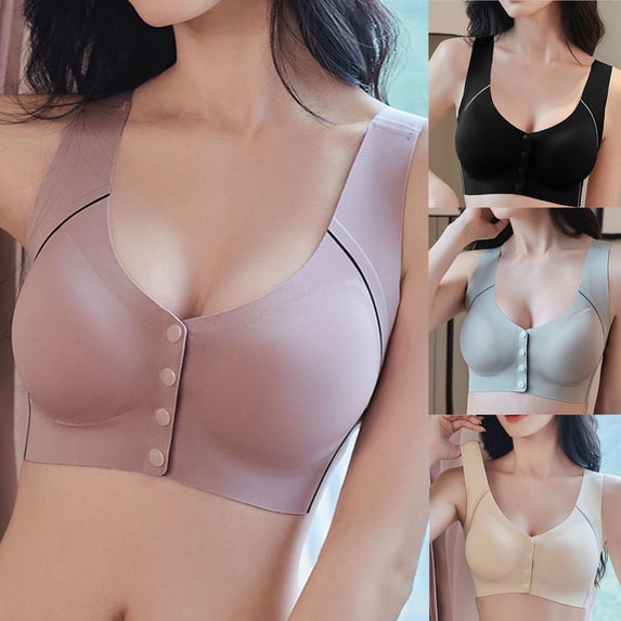 Vetsdori Womens Breastfeeding Nursing Bras Pumping Plus Size Maternity Bra Bralette Wireless Soft Cozy Lightweight Bra for Women