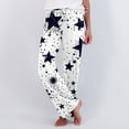 thumbnail image 1 of Vetsdori Womens Comfy Pajamas Pants Sleep Pants Soft Pj Bottoms Lightweight Sleepwear Holiday Elastic Waist Lounge Pants for Women Printed, 1 of 7