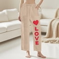 thumbnail image 1 of Vetsdori Womens Flannel Pajamas Pants Sleep Pants Casual Pj Bottoms Soft Pockets,Printed Elastic Waist Lounge Pants for Women Trendy, 1 of 5