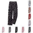 thumbnail image 1 of Vetsdori Womens Fleece Pajamas Pants Sleep Pants Holiday Pj Bottoms Soft Sleepwear Lightweight Pj Pants Lounge Pants for Women PJS, 1 of 7