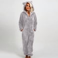 thumbnail image 1 of Vetsdori Womens Plus Size Pajamas Sets Fleece Nightwear Home Sleepwear Loungewear Pajamas for Women Pj Sets, 1 of 5