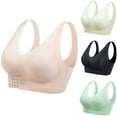 thumbnail image 1 of Vetsdori Womens Pumping Nursing Bra Breastfeeding Bralette Maternity Bra Plus Size Push up Cozy Wireless Soft Bra for Women, 1 of 4