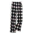 thumbnail image 1 of Vetsdori Womens Sleep Pants Pajamas Pants Casual Fleece Pj Bottoms Soft Sleepwear Lightweight Trendy Lounge Pants for Women Plaid,Black, 1 of 8