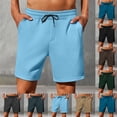 thumbnail image 1 of Vetsdori Workout Athletic Shorts for Men Running Lightweight Short Pants Pocket Summer Stretch Mens Shorts Moisture Wicking,Size 36, 1 of 6