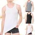 thumbnail image 1 of Vetsdori Workout Tank Tops for Men Summer T Shirts Casual Sleeveless Muscle Solid Color,Undershirts Running Mens Tanks Slim Fit,M, 1 of 4