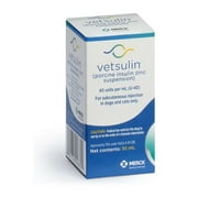 Vetsulin (Porcine Insulin Zinc Suspension) Insulin for Diabetes in Dogs and Cats, 10 mL