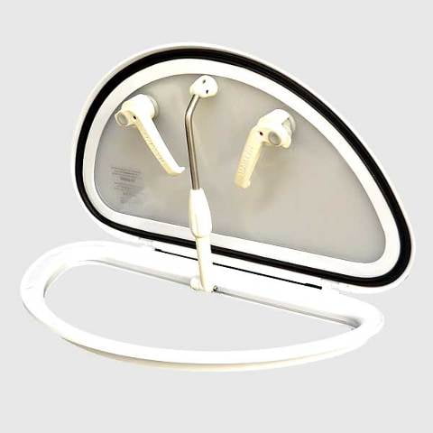 Vetus Boat Ventilation Hatch WHS52W | Slimline 20 x 10 Inch White