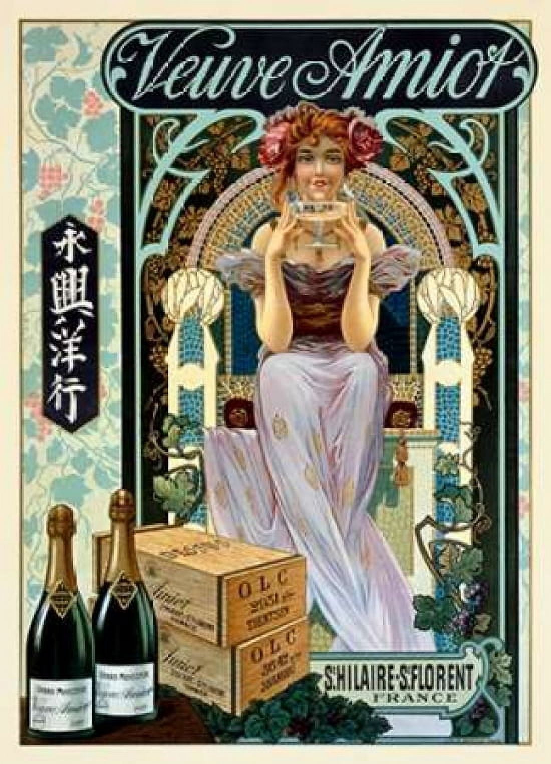Veuve Amiot Canvas Art - Unknown (18 x 24)