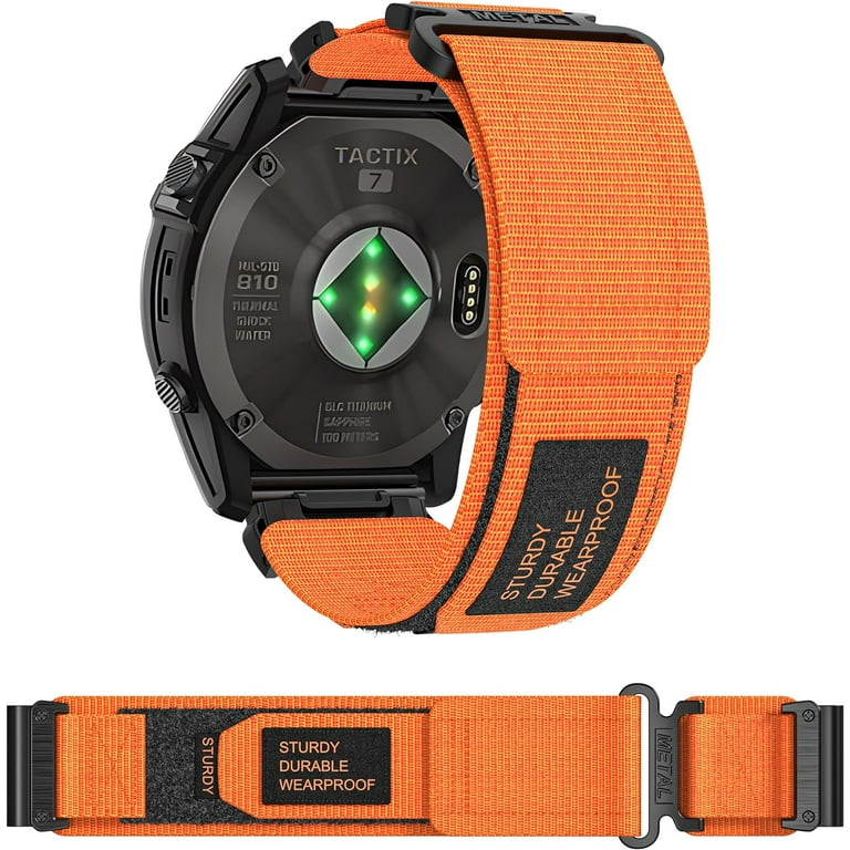 VeveXiao 22mm Quick Fit Luxury Designer Rugged Nylon Strap for