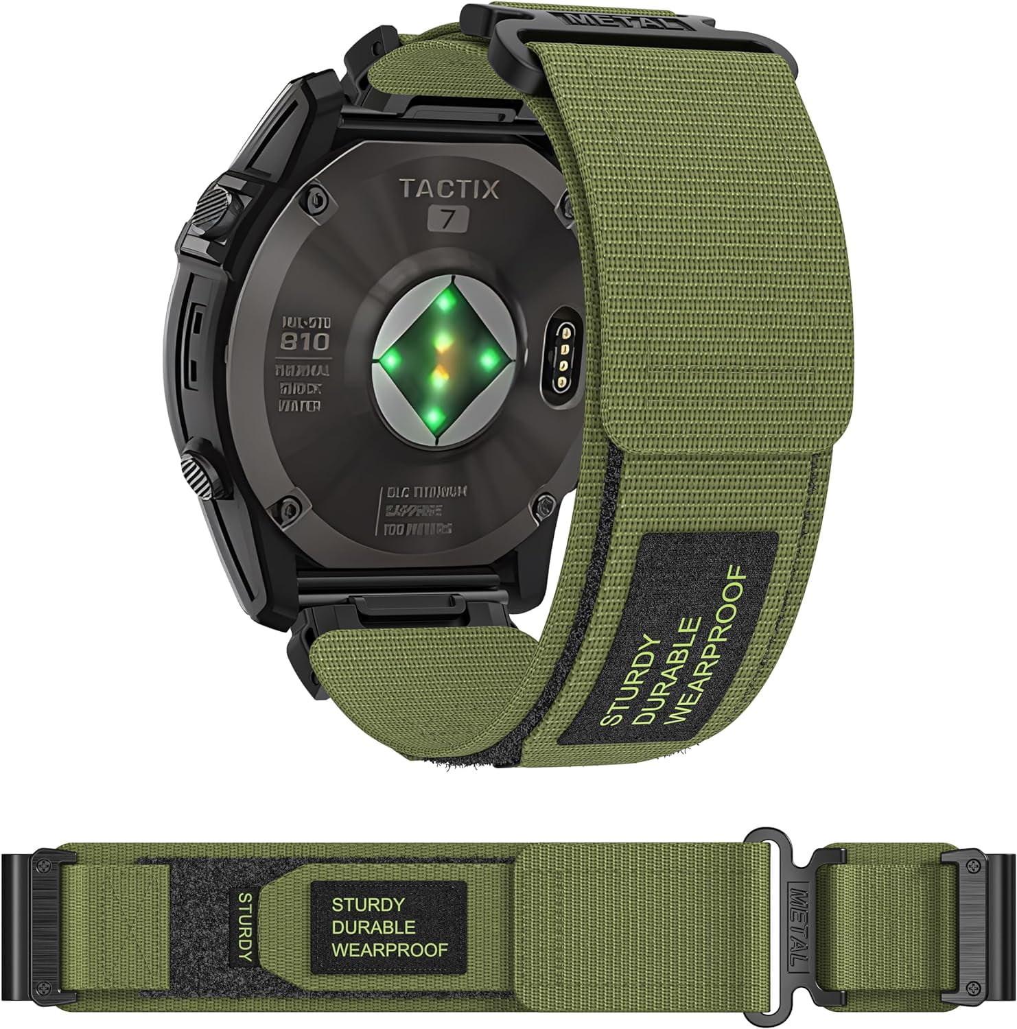 22MM Silicone Watch Band Strap For Garmin Forerunner 955 945