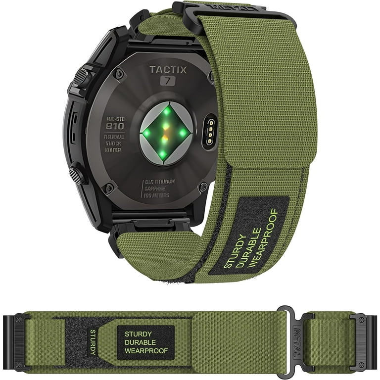 VeveXiao 26mm Quick Fit Luxury Designer Rugged Nylon Band For