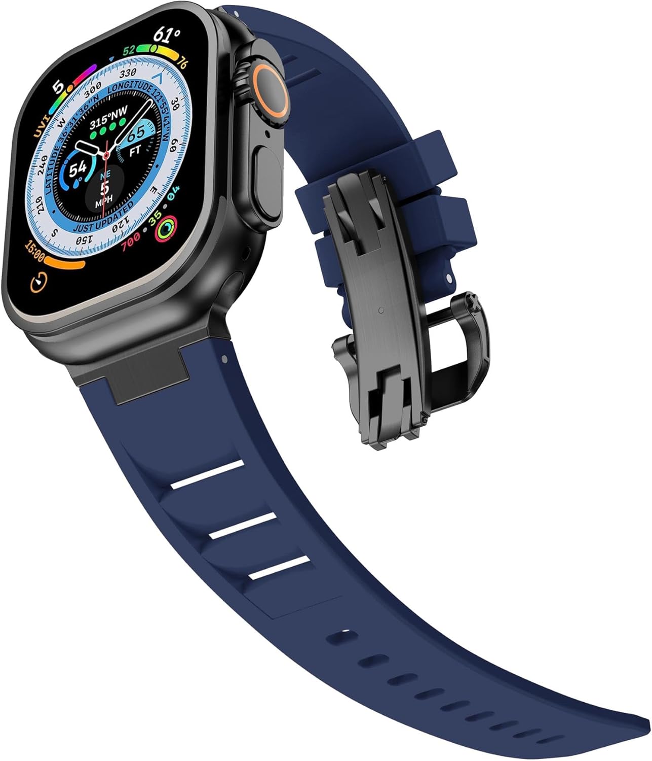VeveXiao Luxury Rugged Band for Apple Watch Ultra 2 Band 49mm 45mm 44mm ...