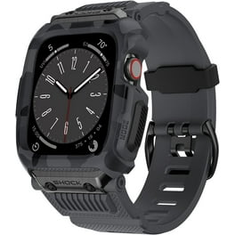 Ringke Fusion X Watch Band Case Compatible with Apple Watch 49mm Case 2022 Shockproof Rugged Watch Body Wire Guard Cover with Color Index Black Red Walmart