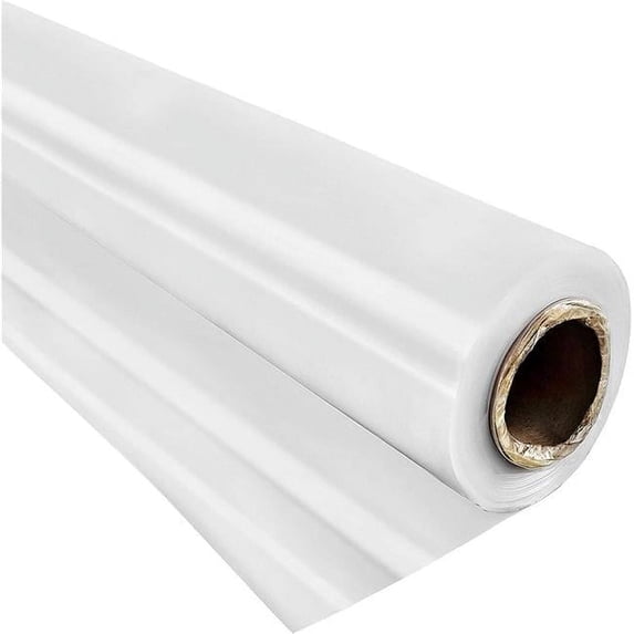 Vevor PEWSM1628FT000001V0 16 x 28 ft. Greenhouse Polyethylene Film - 6 Mil Thickness, Greenhouse Plastic Greenhouse Clear Plastic Film UV Resistant