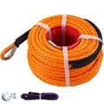 thumbnail image 1 of Vevor 3/8" Synthetic Winch Rope 18740lbs 100' Winch Line Cable W/ Hook Off-road, 1 of 9