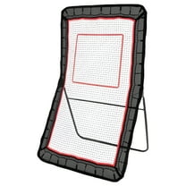 Vevor ZQGQFDWPEWK4Z1E00V0 4 x 7 ft. Lacrosse Rebounder for Volleyball Bounce Back Net Backyard with Target