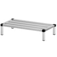 thumbnail image 1 of Vevor 48''x20''x8'' Aluminum Dunnage Rack Commercial Floor Food Shelf 1500lbs, 1 of 9
