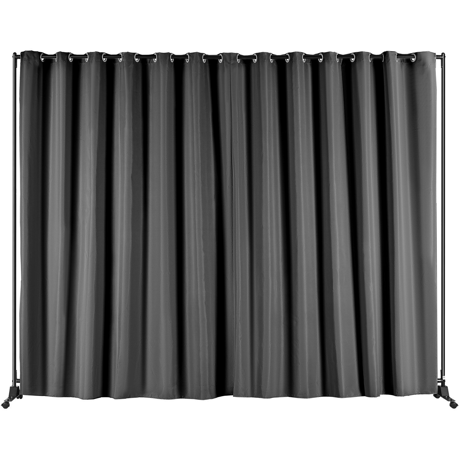 Vevor 8 x 10 ft. Room Divider Portable Panel Room Divider with Wheels
