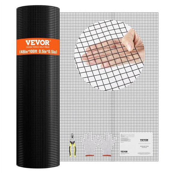 Vevor JSGSWL48IN10WPK5OV0 48 in. x 100 ft. Galvanized Hardware Cloth