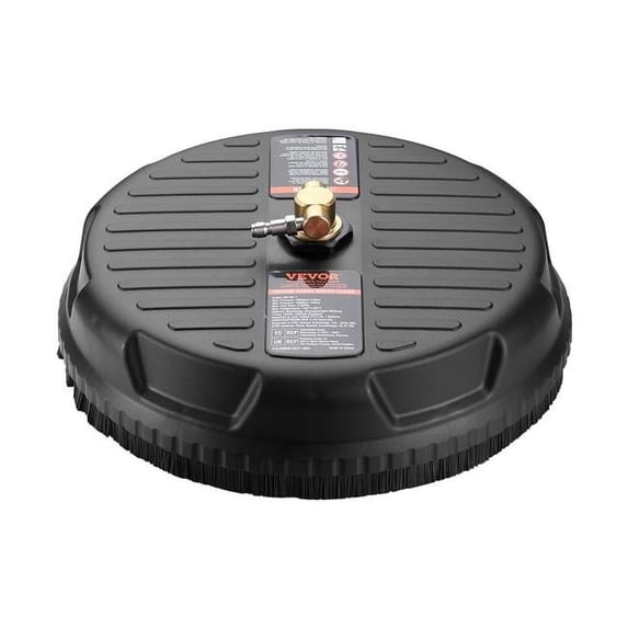 Vevor GYQXJBMQJQSLMZ853V0 Universal 15 in. Pressure Washer Surface Cleaner, Pressure Washer Attachment 4000 Max PSI, 0.25 in. Quick-Connect Connector Concrete Cleaner