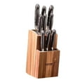 thumbnail image 1 of Vevor TYDJZSK00000A0C6ZV0 Universal Acacia Wood Knife Holder for Kitchen Counter, 1 of 5