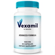 Vexamil   Daily Formula with a Natural Blend to Help Maintain Focus, Memory & Concentration | Clean, Gentle, Easy-to-Swallow Capsules for Everyday Sharpness 60 Capsules