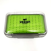 Vexan Double-Sided Regular Ice Fishing Jig Box with Silicone Insert for Bluegills, Crappie, Jumbo Perch, Pike, Walleye, and More!