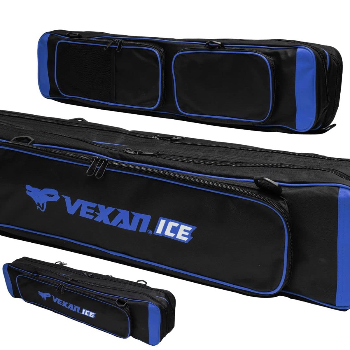 Vexan Ice Fishing Rod & Tackle Bag 36 Soft Case (Yellow) 