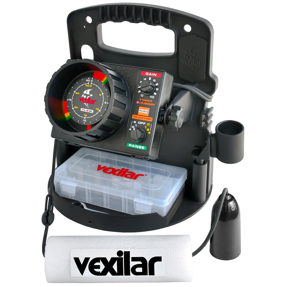 Vexilar FL-8SE Ice ProPack II Locator with 19 Degree Ice Ducer 