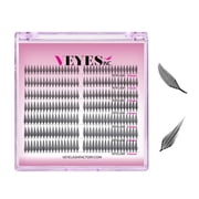 Veyes Inc Birdie False Lashes Extension  One-piece Soft & Fluffy Eyelash Extensions Natural Makeup Beauty