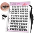 thumbnail image 1 of Veyesbeauty Self Adhesive Lashes-Soft Trio No Glue Needed - Upgraded Invisible Band for Natural Look, 1 of 11